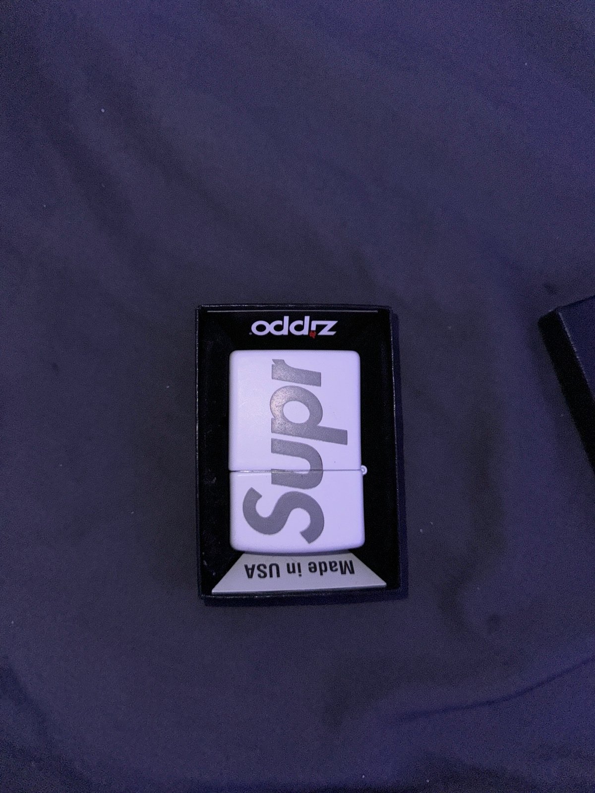Supreme Glow in the dark zippo lighter