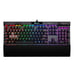 CORSAIR - K70 RGB MK.2 LOW PROFILE RAPIDFIRE Full-size Wired Mechanical Cherry M