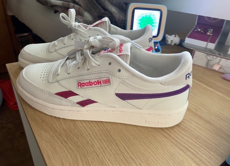 Reebok Club C revenge Purple Pink size 7.5 W