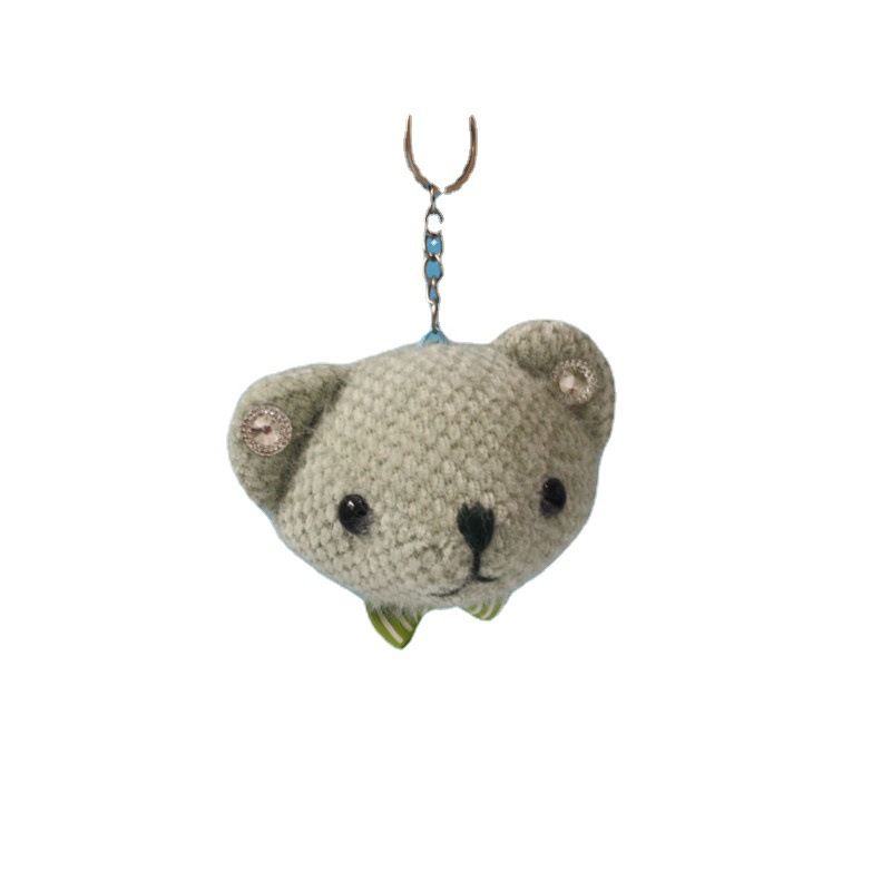 Bear head plush toy DIY accessories bear head dolls