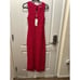 MON RENN MILA CROTCHET SLEEVELESS MIDI DRESS -MAGENTA PINK size S NWT 249