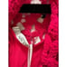 MON RENN MILA CROTCHET SLEEVELESS MIDI DRESS -MAGENTA PINK size S NWT 249