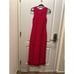 MON RENN MILA CROTCHET SLEEVELESS MIDI DRESS -MAGENTA PINK size S NWT 249