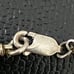 Vintage Lt. Gray 3mm Freshwater Seed Pearl Sterling Silver Clasp Choker Necklace