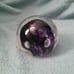 Purple ball paperweight