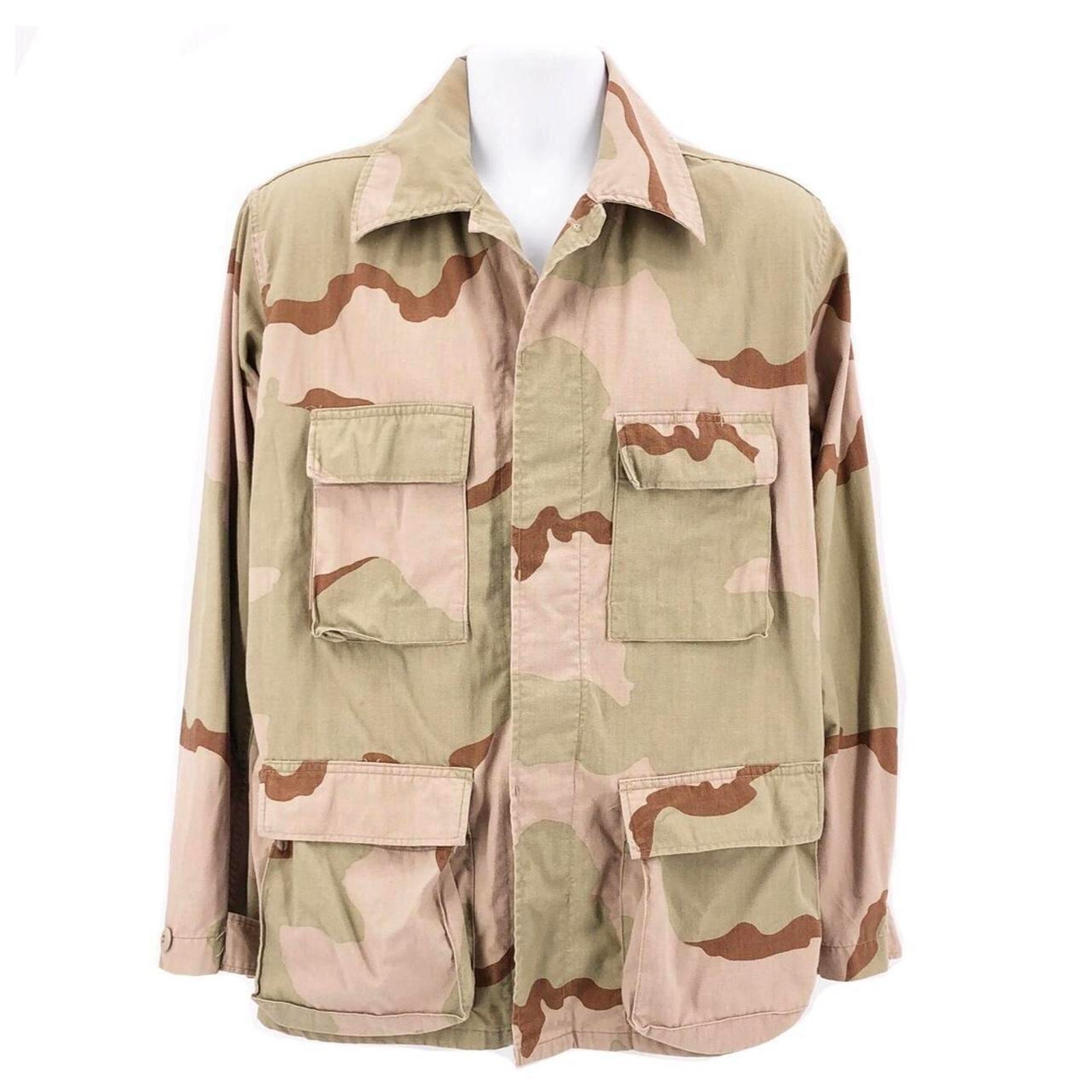 90s military desert combat camouflage coat jacket