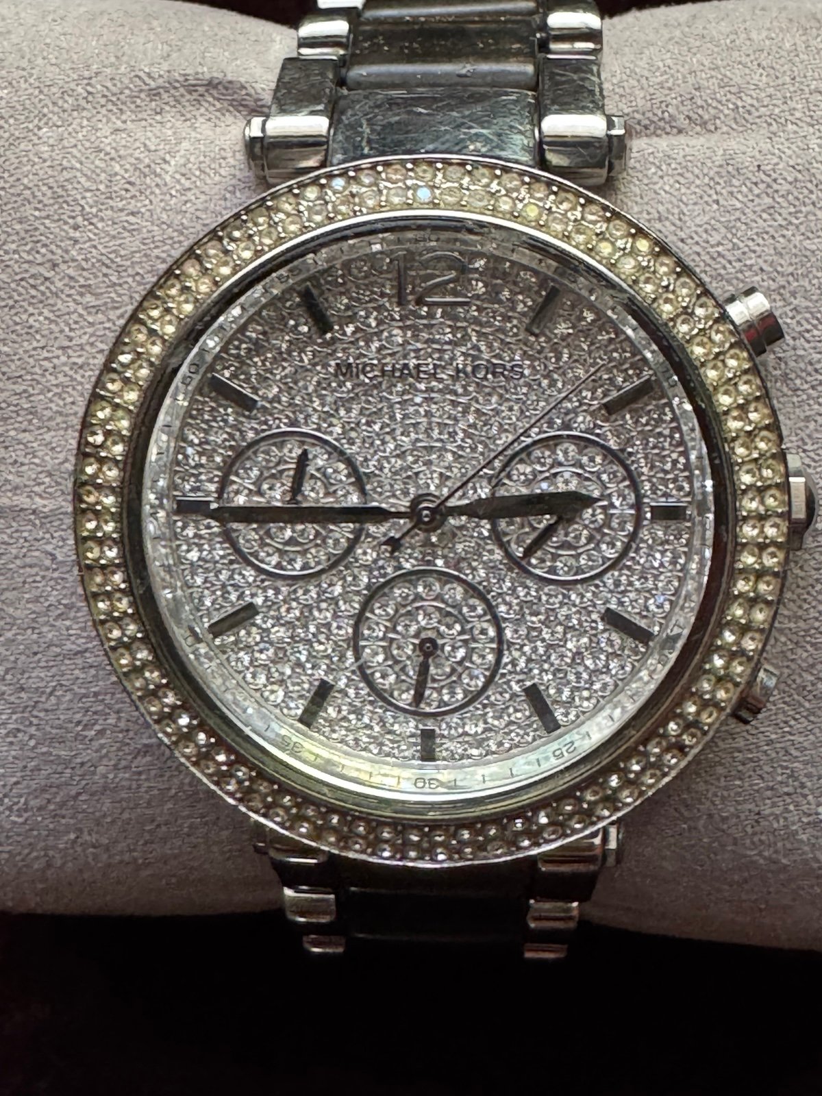 Women’s Michael Kors Parker Champagne Dial watch