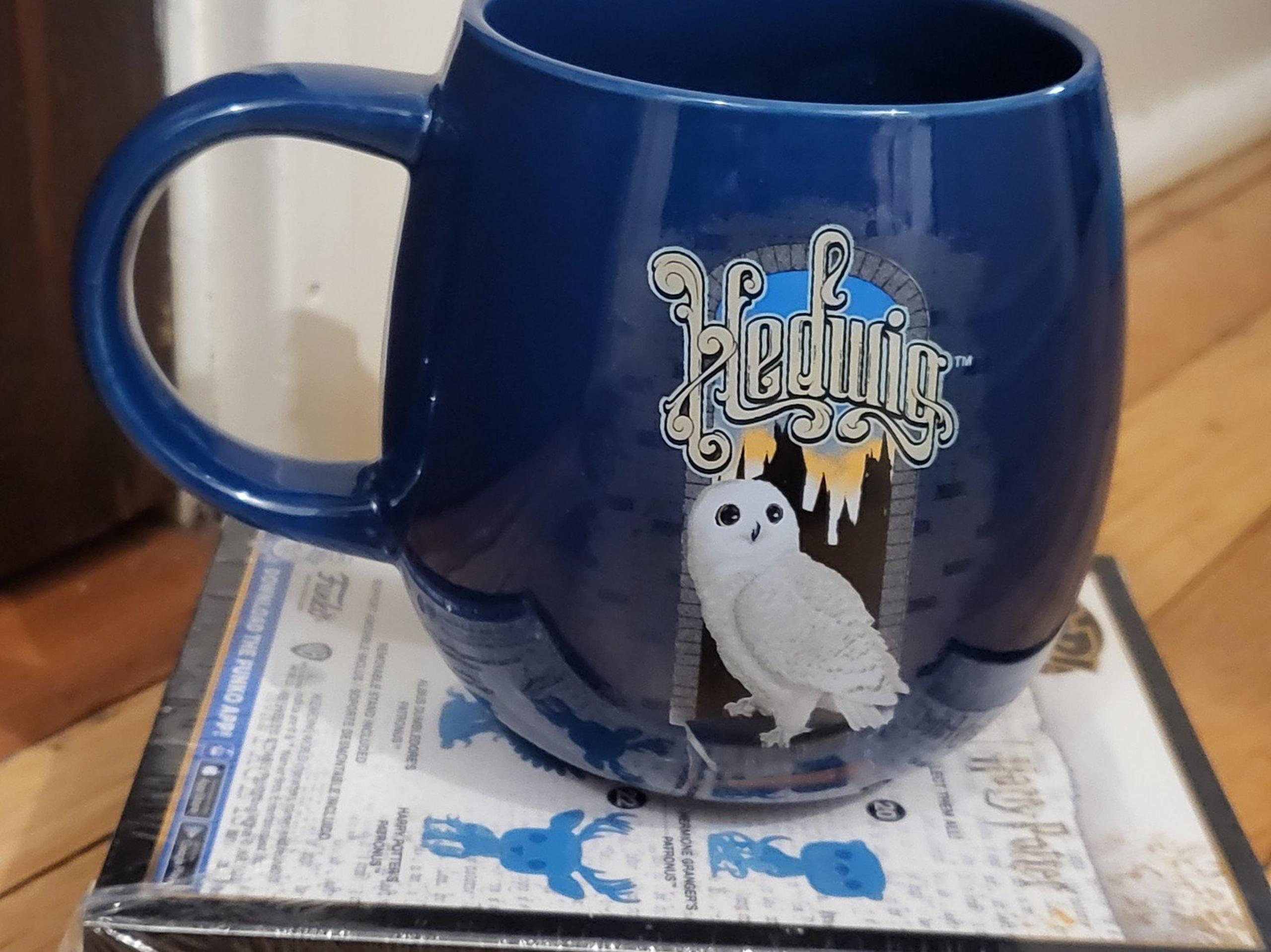 Harry Potter Hedwig Mug Ceramic Oval Shape