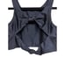 Beach Riot Black Glitter Open-Back Sports Bra Women’s Size Large