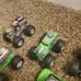Monster Jam Grave Digger Lot RARE Spin Master Vintage 80s