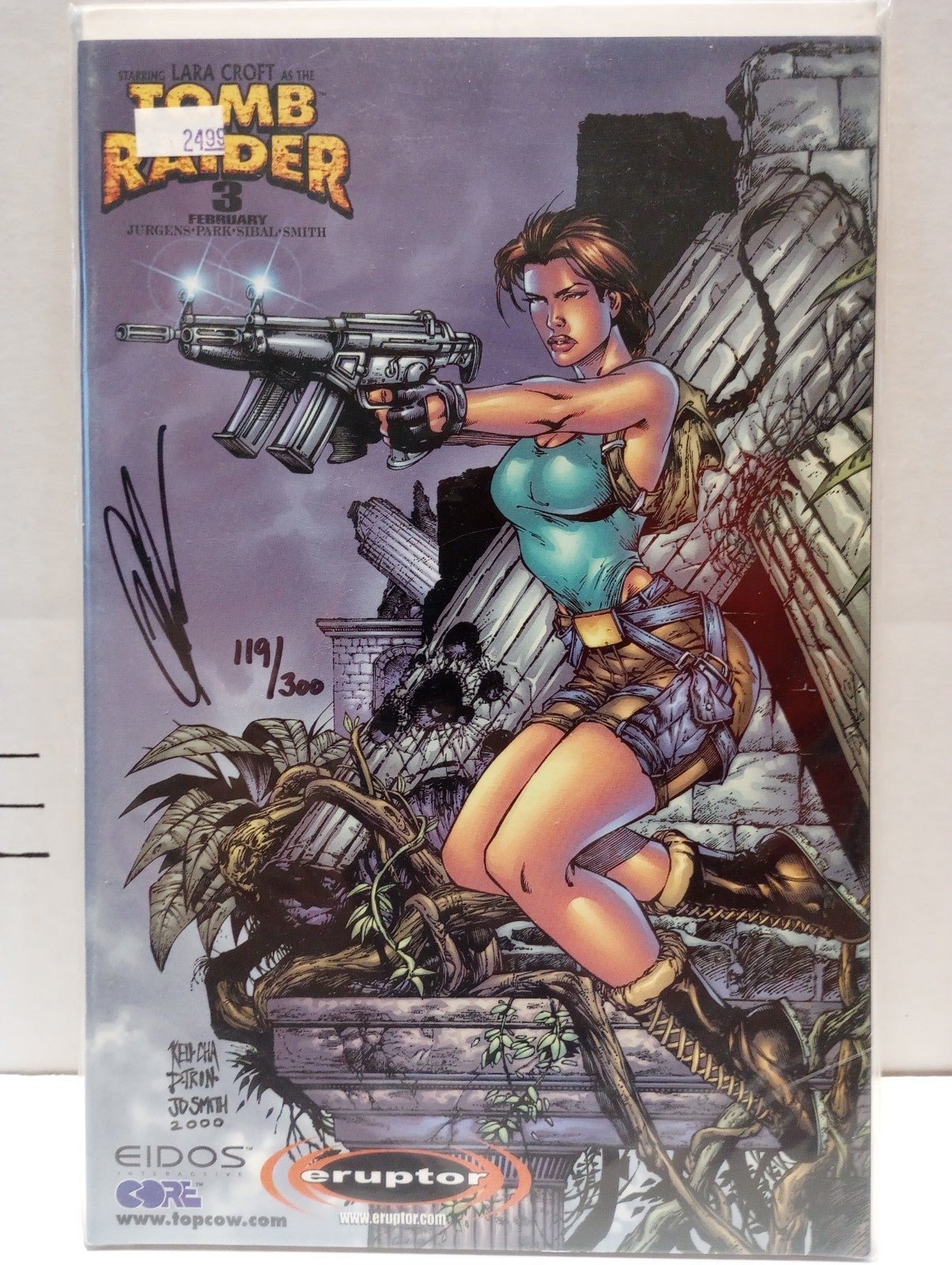 Tomb Raider #3 Variant error Edition KEU CHA