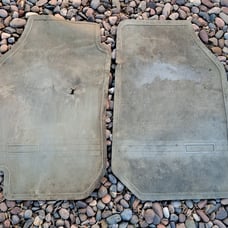 OEM ULTRA RARE 82 83 84 85 Honda Accord Plastic Rubber Floor Mats Vintage Sedan
