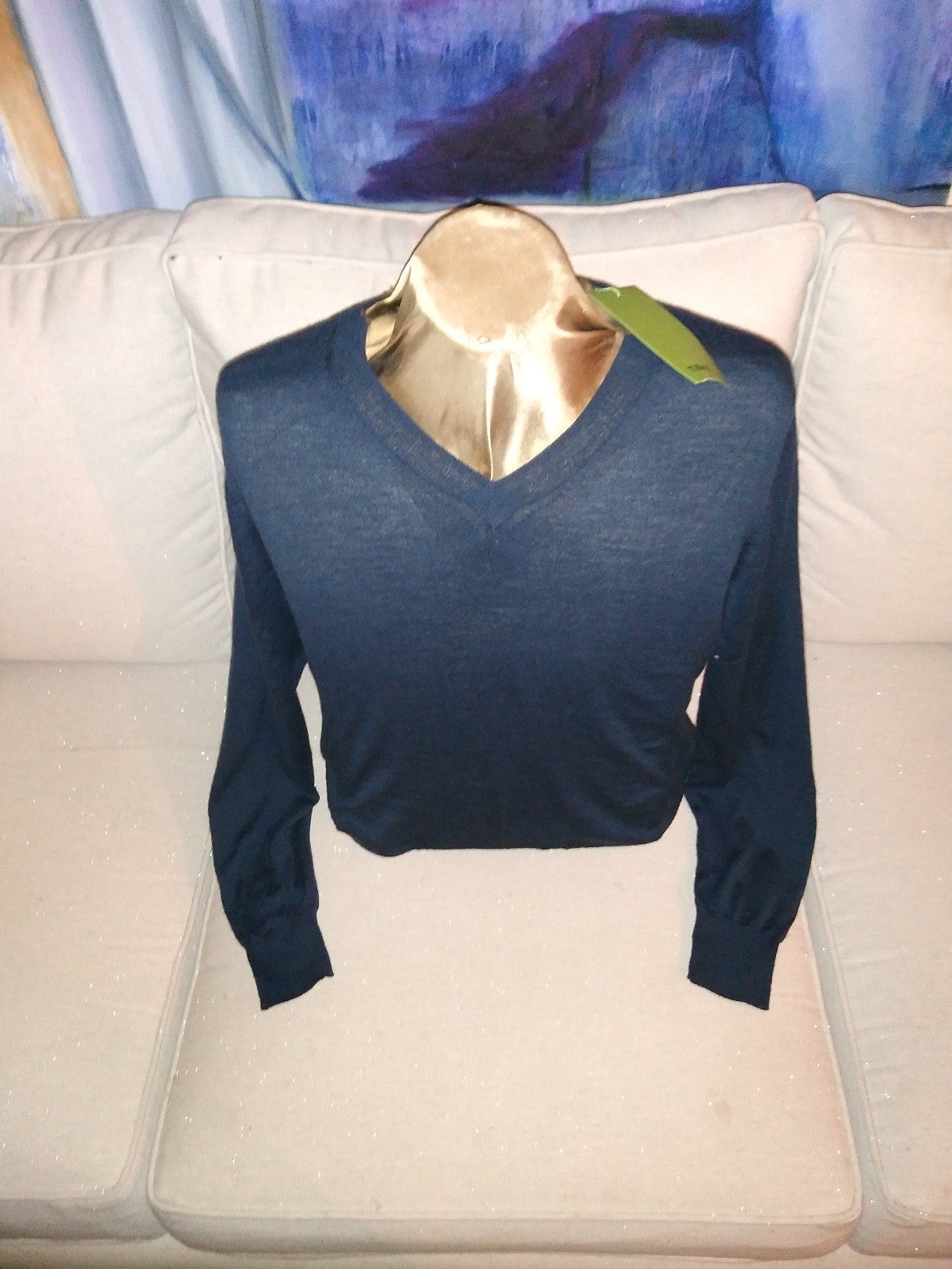 TILLEY SUPER SOFT 100% MERINO WOOL V-NECK