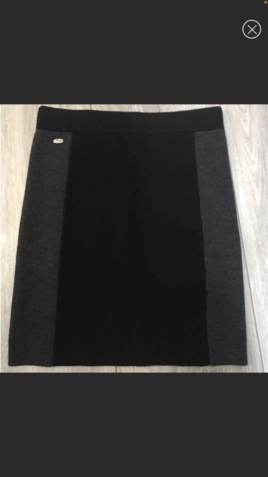 Lacoste wool mini skirt XS/34