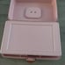 VTG 90s Caboodles 2420 Makeup Jewelry Organizer Travel Carrying Case Handle Pink