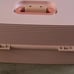 VTG 90s Caboodles 2420 Makeup Jewelry Organizer Travel Carrying Case Handle Pink
