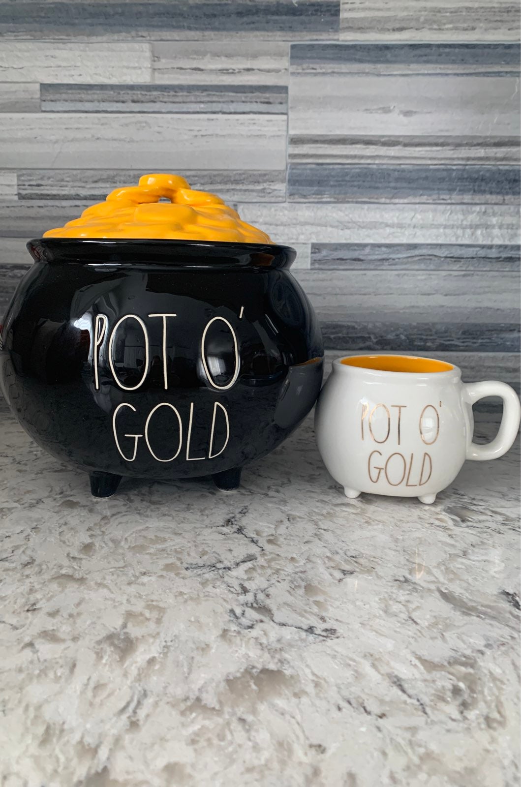Rae Dunn Pot o' Gold set