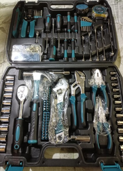Tool Kit 281-PCs - Protable Complete Basic Repair General Hand Tool