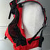 EGW Air Bud Dog Hiking Outdoor Red Backpack w/Black Accents, Sz XL, NWT