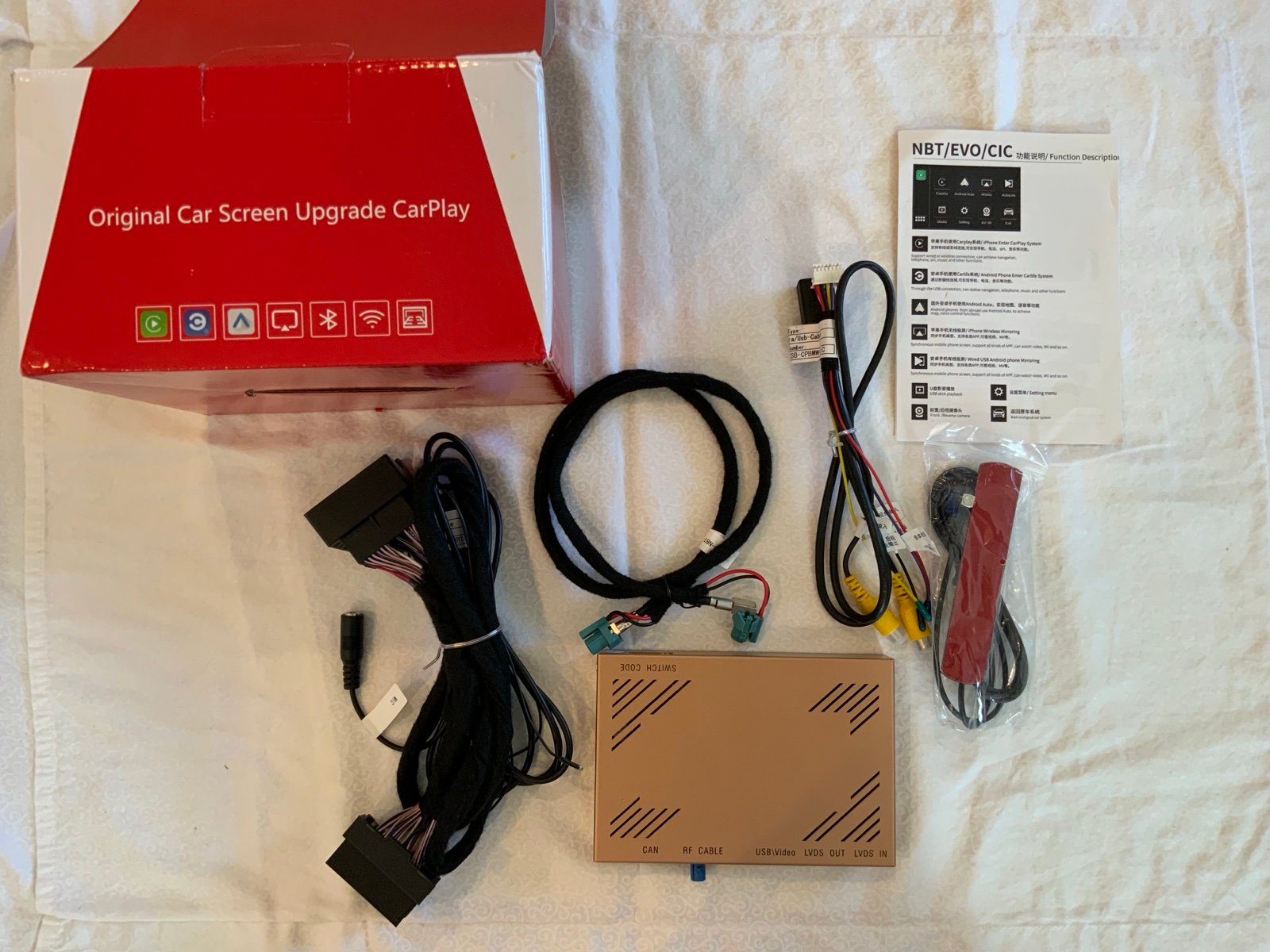 CarlinKit NBT Wireless CarPlay Module BMW X1 X2 X3 X4 X5 X6 Series NBT
