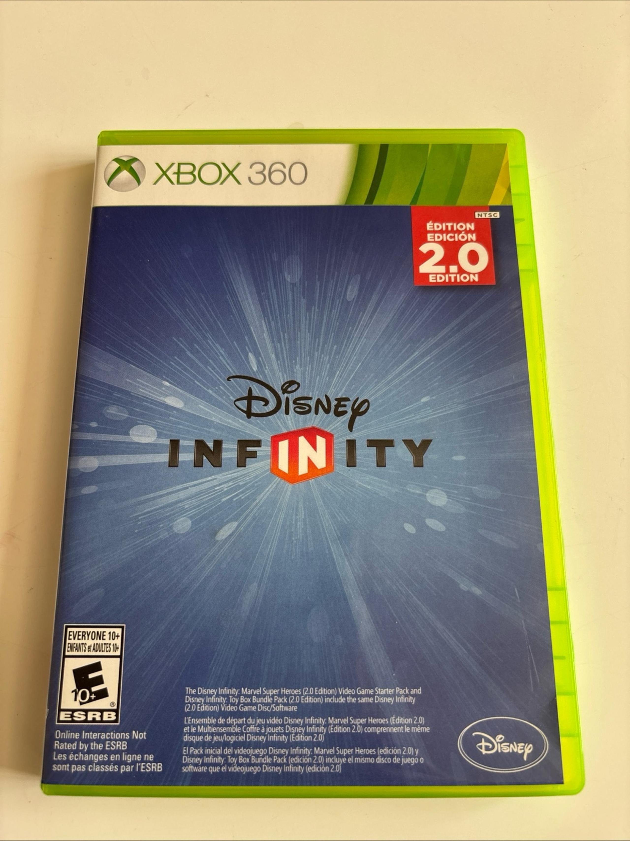 Microsoft Xbox 360 Disney Infinity 2.0 Complete Tested Game No Figures