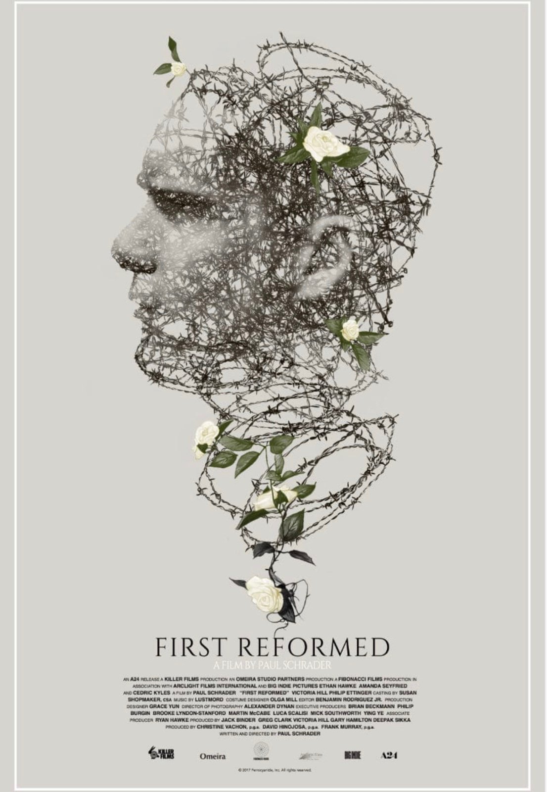 First Reformed movie Mondo poster Greg Ruth