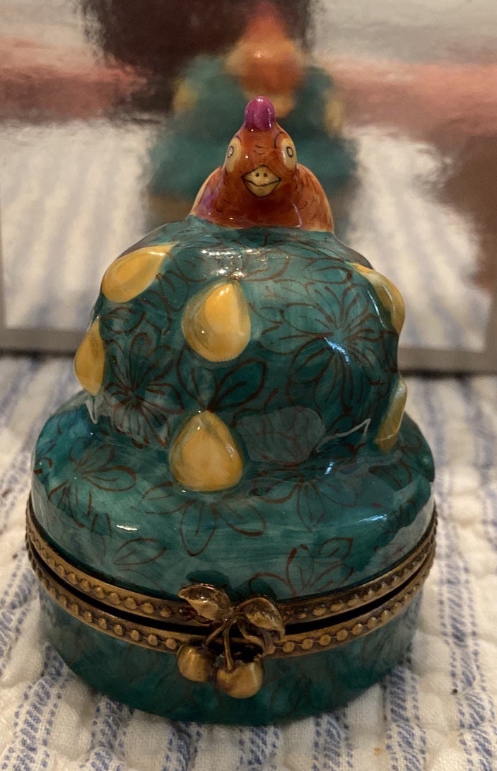 Vintage Limoges Trinket Box