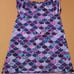 Twinkie Tush Size 3T Flutter Dress Tog Girls scales fish ocean purple mermaid