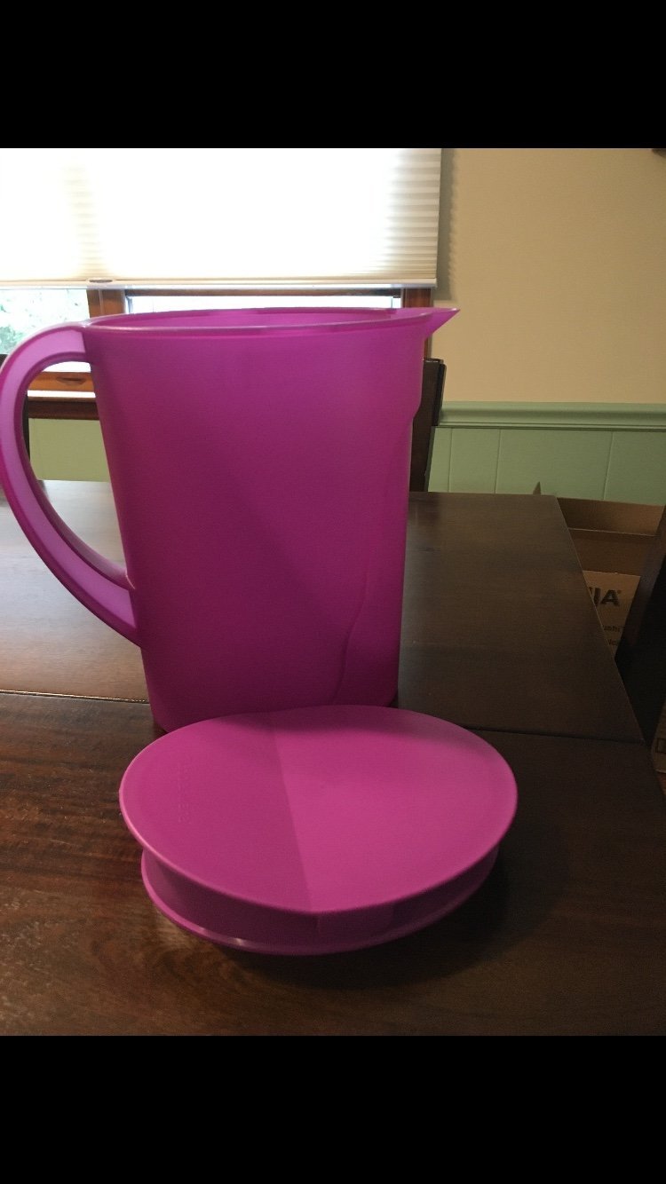 Tupperware Purple Pitcher