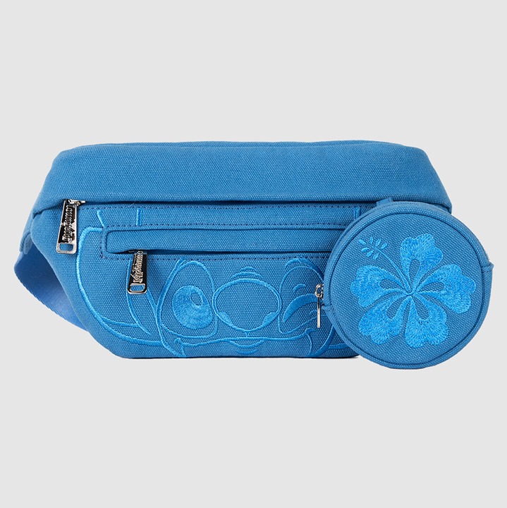 Stitch Ohana Canvas Convertible Belt Bag with Coin Bag