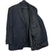 Ralph Lauren 48R CASHMERE +Wool Blazer Sport CoatJacket Black Pinstripe 3Button