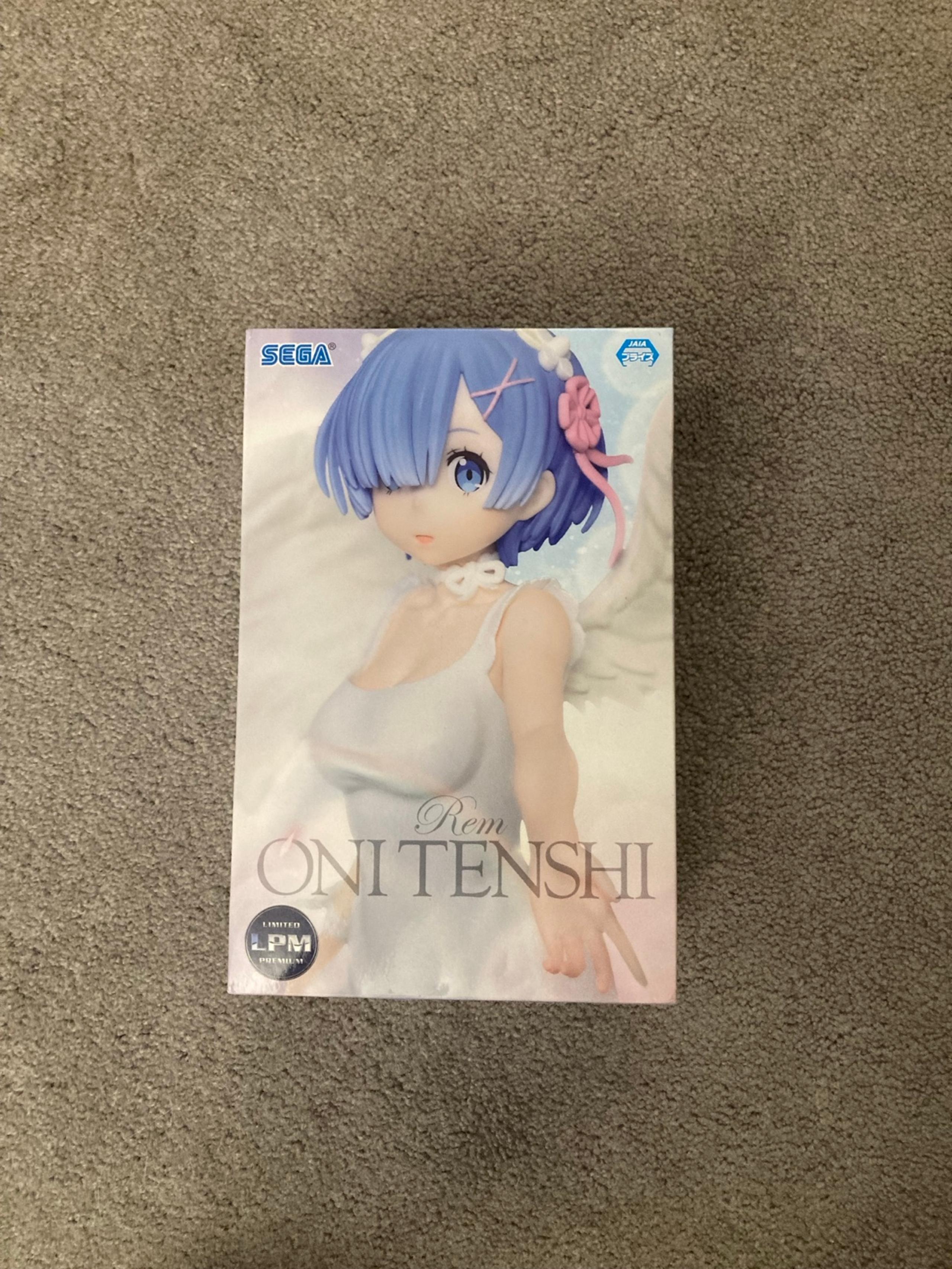 Re:Zero Oni Tenshi Rem Angel Wings Sega LPM Jaja Limited Premium Anime Figure