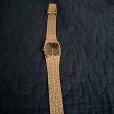 BenRus Diamond Nugget Quartz Watch