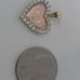 14k. Solid gold pendant