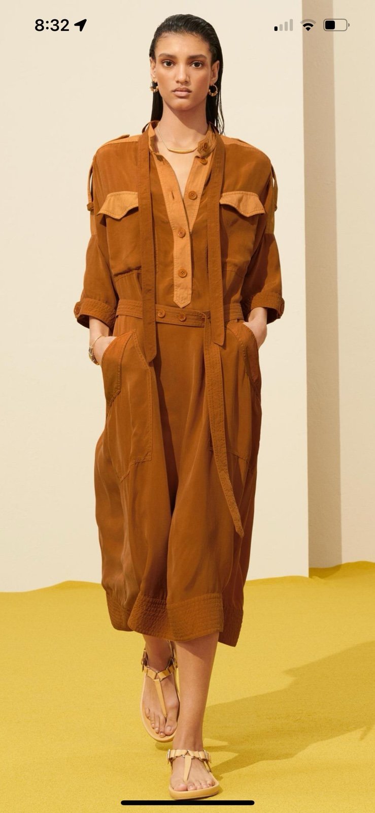 Zara oversized shirt dress DRSS MD 12 Small