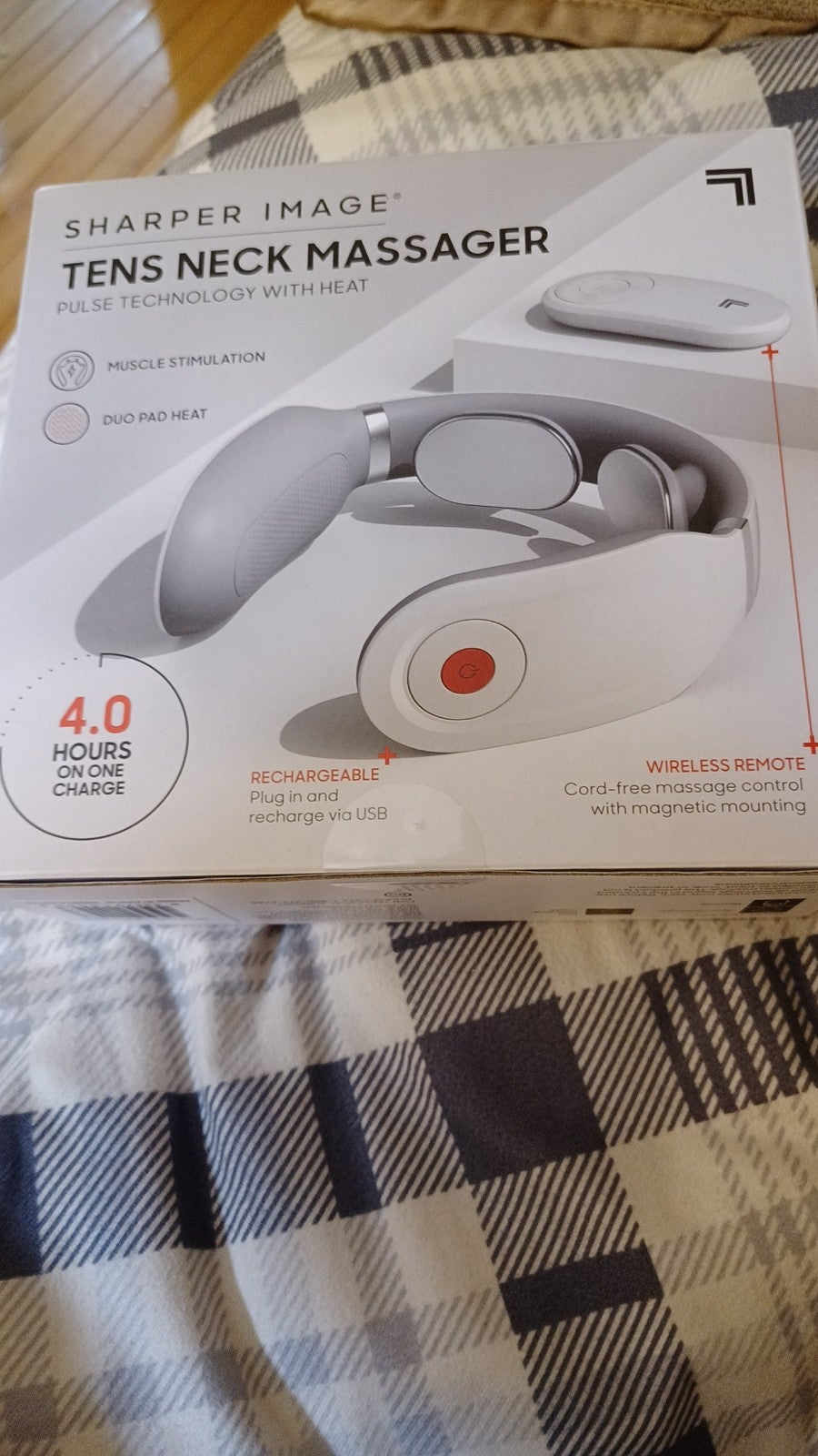 Tens neck massager