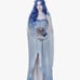 Deluxe corpse bride costume with wig