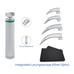 Reusable / Autoclavable Macintosh Fix Tube (Fiber Optic) Cold Light Guide Set