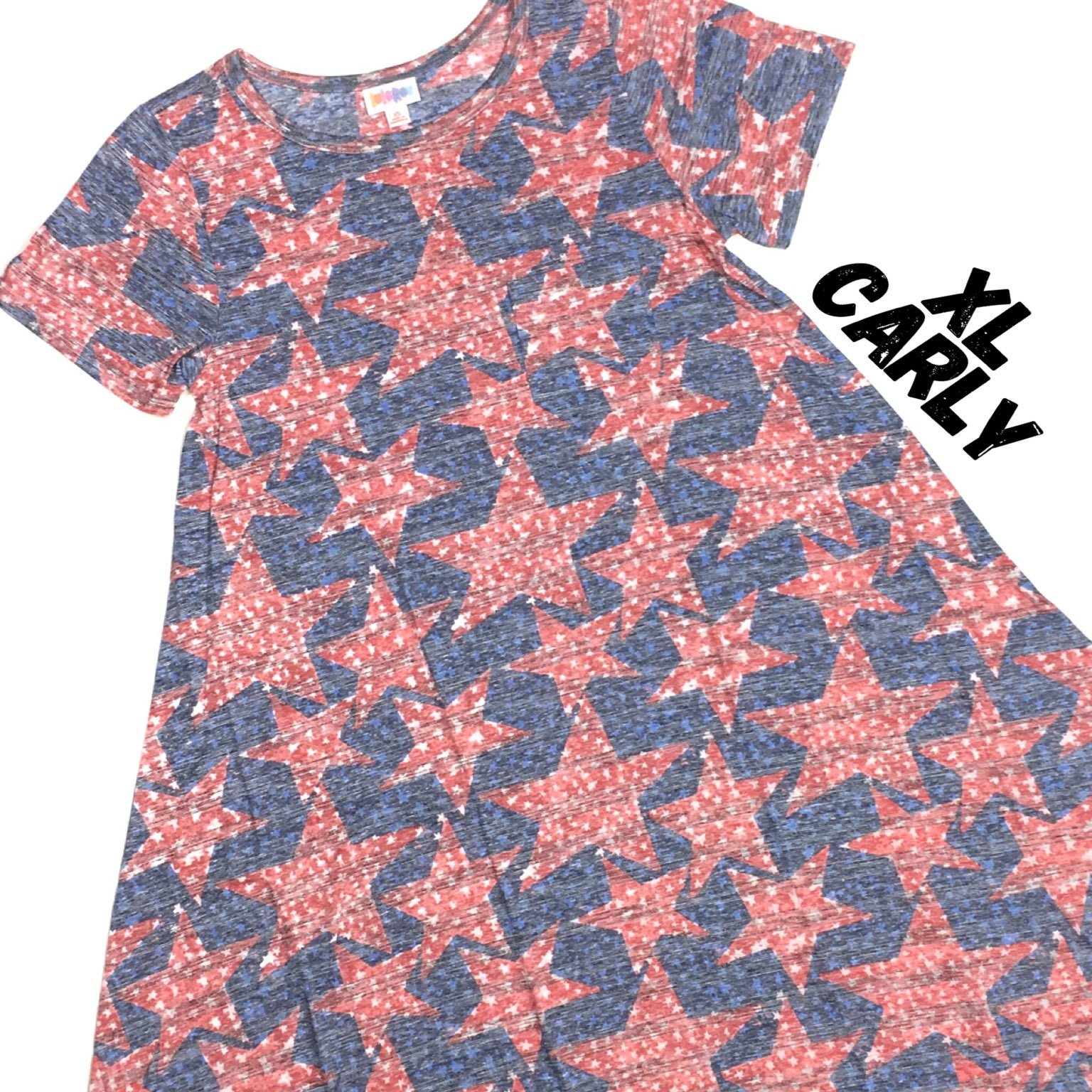 NWT Lularoe American Dreams Carly XL