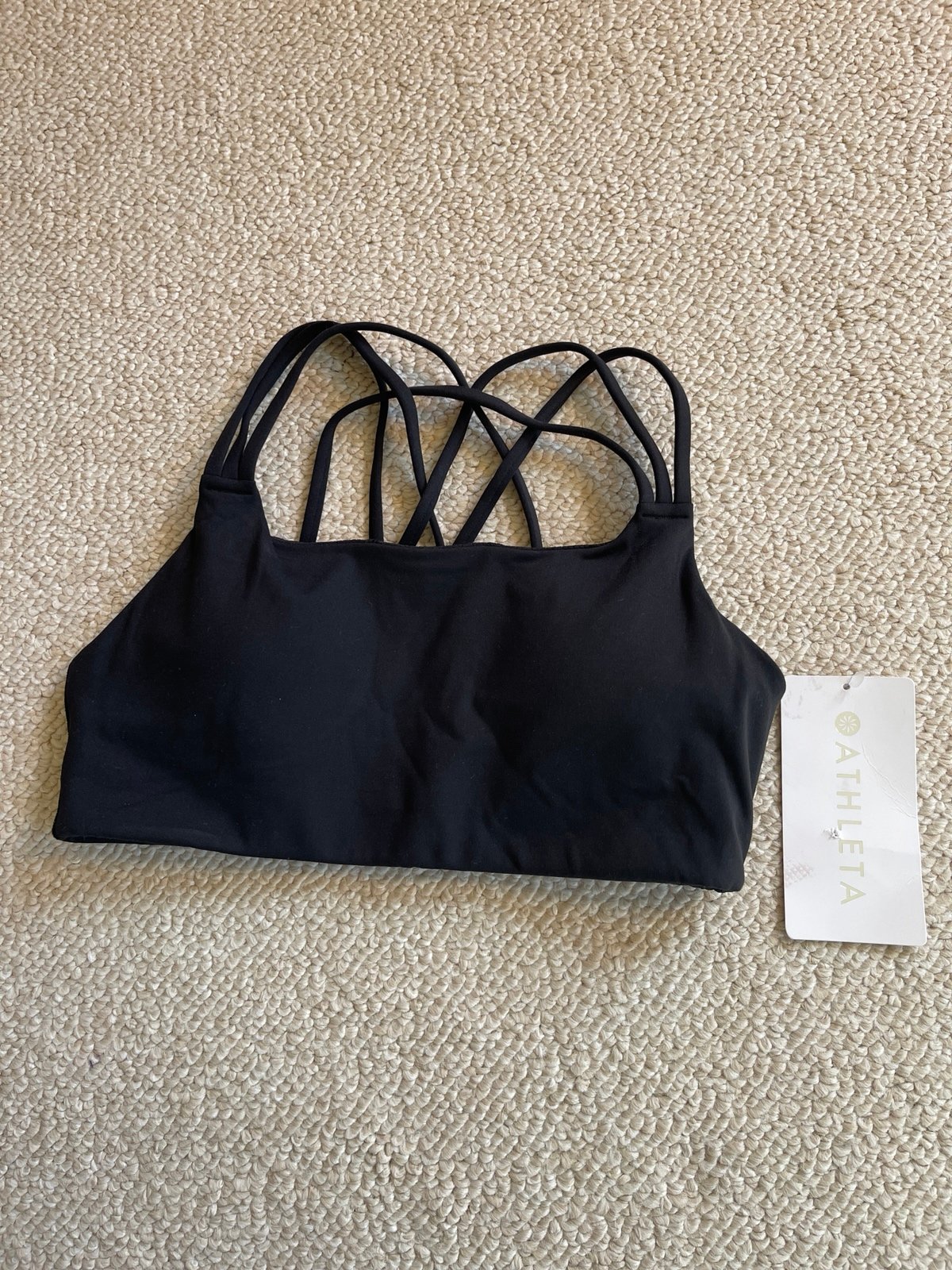 Athleta sports bra size small