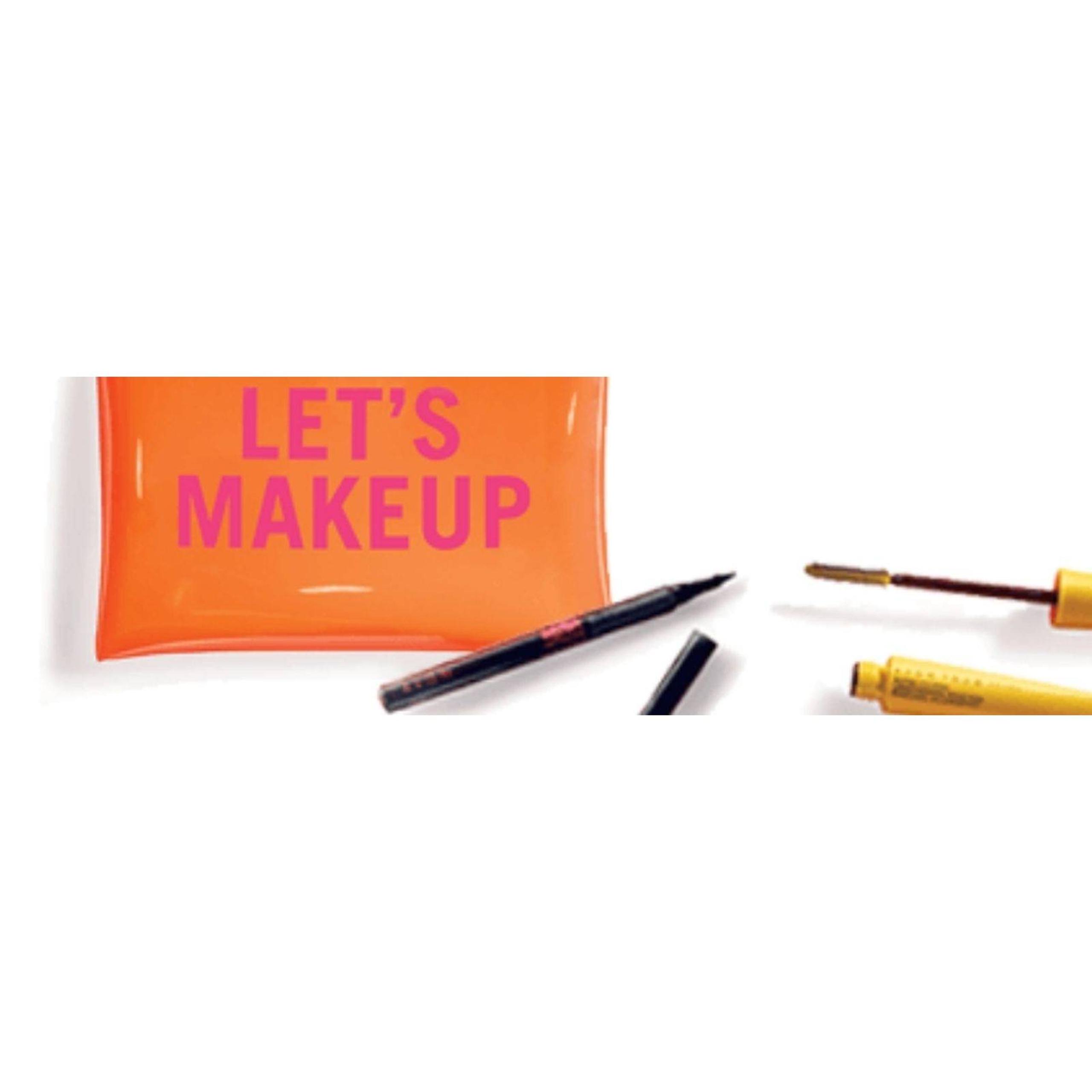 Avon Set of 2 Let's Makeup Jelly Bag