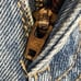 Posse Jeans Vtg 90s Streetwear Womens Distressed Hand Painted Denim Jean Shorts