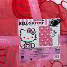 Hello kitty bow blanket