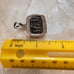Designer KN Sterling Silver Diamond Family Scene Pendant.
