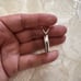 Designer KN Sterling Silver Diamond Family Scene Pendant.