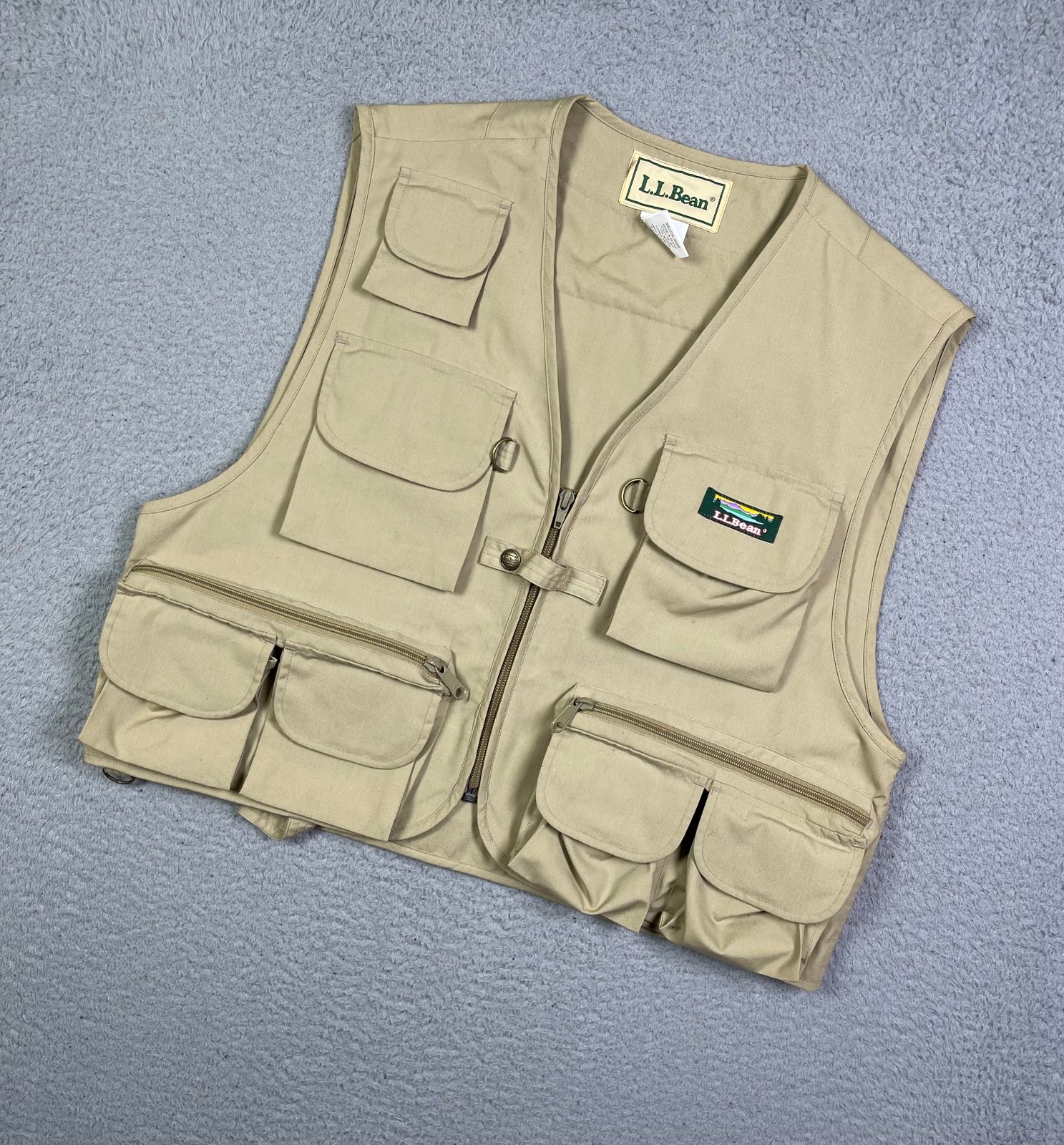 L.L.Bean fishing vest