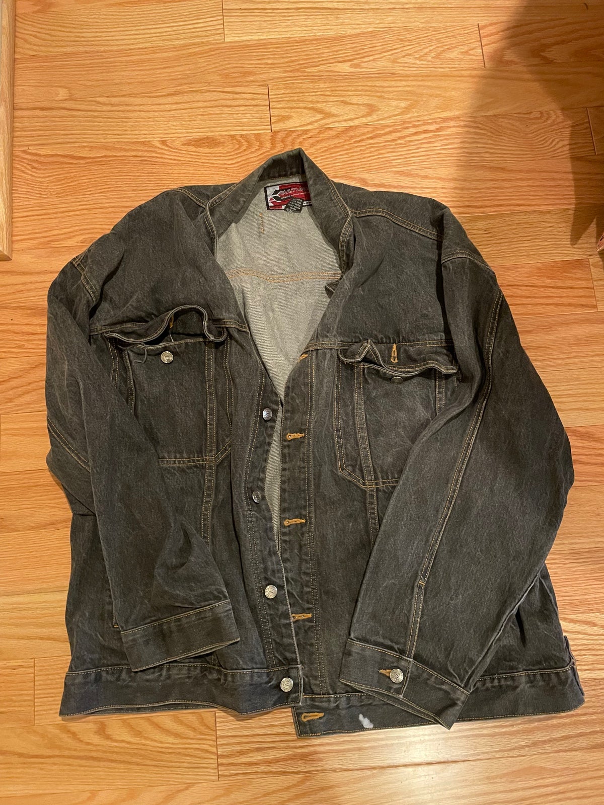Vintage Black Denim Jacket