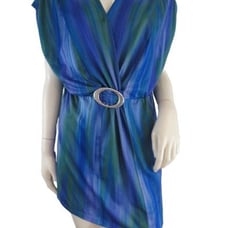 Womens Top Blue, Purple, Green Size XL SKU 000090