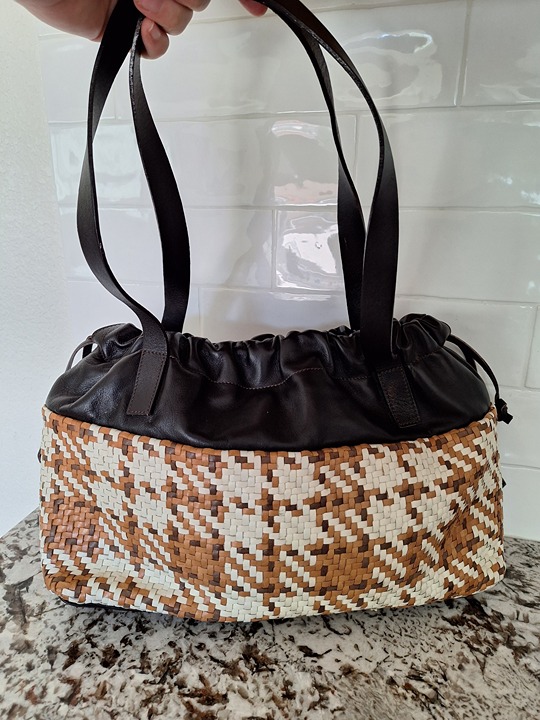 Falor Multicolor Leather shoulder tote bag