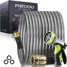 Garden Hose 50FT, Stainless Steel Garden Hose Metal